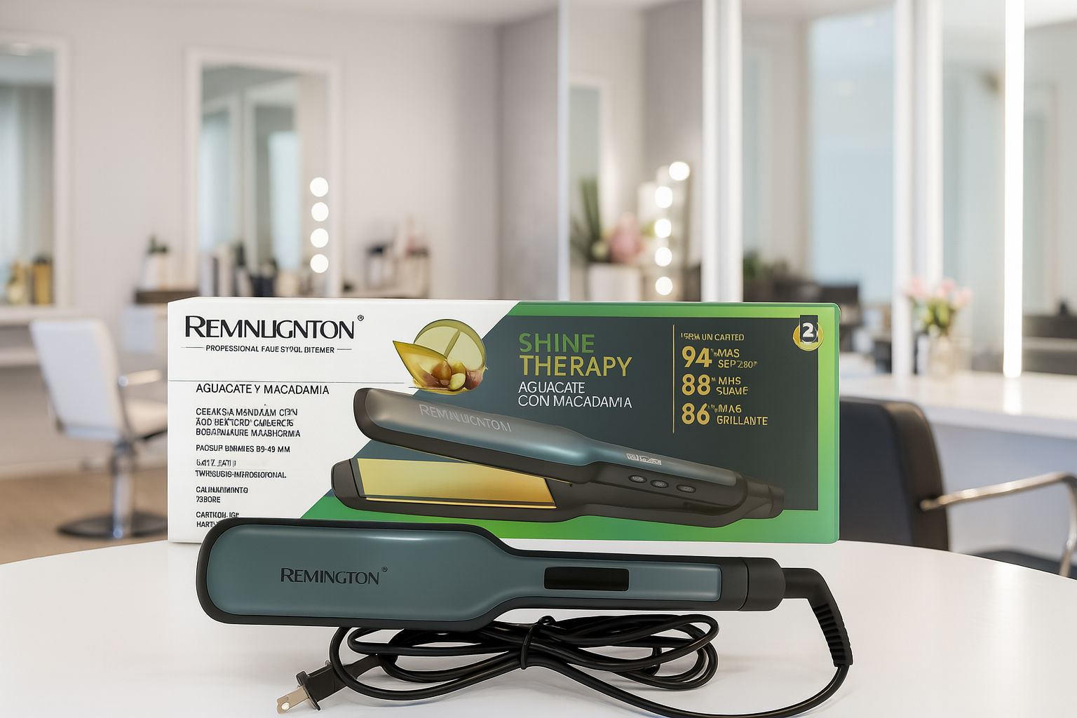 PLANCHA ANCHA REMLNGTON SHINE THERAPY